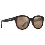 
Maui Jim Lunettes de soleil Ihupani Asian Fit Havane Foncé Mat Bronze Hcl MauiPure  Présentation