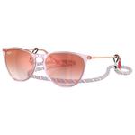 
Ray Ban Lunettes de soleil RB9060S Erika Kids Polished Translucide Purple Gradient Red Incolore  Présentation