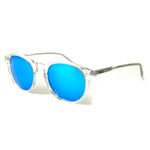 
Binocle Eyewear Lunettes de soleil California Translucide Ice Blue Mirror Polarized  Présentation