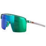 
Julbo Lunettes de soleil Intensity Junior Translucide Brillant Vert Gris Clair Mat Spectron 3  Présentation
