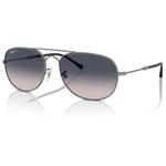 
Ray Ban Lunettes de soleil RB3735 Bain Bridge Polished Gunmetal Polar Blue 