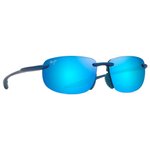 
Maui Jim Lunettes de soleil Hookipa Ultra Asian Fit Metal Matte Blue Blue Hawaii MauiUltra  Présentation