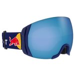 Red Bull Spect Masque de Ski Sight Matt Dark Blue Brown Blue Mirror Présentation