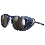 
Julbo Lunettes de soleil Millenium Bleu Translucide Brillant Bleu Blanc Spectron 4  Présentation