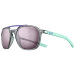 
Julbo Lunettes de soleil Slack Translucide Brillant Gris Violet Mint Specton Hd 3  Présentation