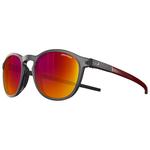 
Julbo Lunettes de soleil Shine L Translucide Brillant Noir Rouge Spectron 3  Présentation