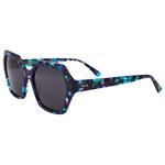 
Binocle Eyewear Lunettes de soleil Roma Shiny Turquoise Purple Gradient Grey Polarized  Présentation