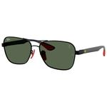 
Ray Ban Lunettes de soleil RB8336M Scuderia Ferrari Collection Matte Black Matte Dark Green 
