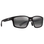 
Maui Jim Lunettes de soleil Walewaha Asian Fit Matte Black Neutral Grey Mineral Superthin  Présentation