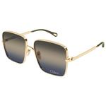 Chloé Lunettes de soleil CH0324S 002 Gold  Présentation 
Chloé Lunettes de soleil CH0324S 002 Gold  Présentation