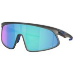 
Oakley Lunettes de soleil Rslv Matte Grey Smoke Prizm Sapphire  Présentation