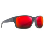 
Maui Jim Lunettes de soleil Mangroves Noir Mat Hawaii Lava Mineral Superthin  Présentation