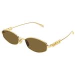 
Gucci Lunettes de soleil GG1802S 005 Gold  Présentation