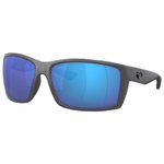 
Costa Del Mar Lunettes de soleil Reefton Matte Grey Blue Mirror Polarized  Présentation
