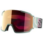Salomon Masque de Ski S/View 3 Iceberg Green Qst Multilayer Ruby Présentation