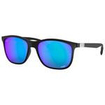 
Ray Ban Lunettes de soleil RB4330CH Mat Black Chromance Blue Polar 