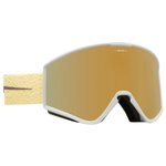 Electric Masque de Ski Kleveland S Canna Speckle Gold Chrome Présentation