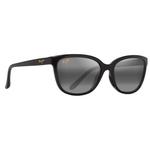 
Maui Jim Lunettes de soleil Honi Noir Brillant Neutral Grey Minéral Superthin  Présentation