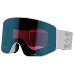 
Salomon Masque Sentry Prime White Sigma Photo Sky Blue + Sigma Ice Blue  Présentation