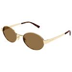 
Saint Laurent Lunettes de soleil SL 692 004 Gold  Présentation