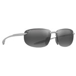 
Maui Jim Lunettes de soleil Hookipa Ultra Asian Fit Metal Matte Silver Neutral Grey MauiUltra  Présentation