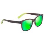 
Maui Jim Lunettes de soleil Owelo Shiny Trans Dark Grey Green MauiGreen MauiPure  Présentation