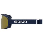 Briko Masque de Ski Borealis Magnetic 2 Lenses Blue Cloud Burst Y Présentation
