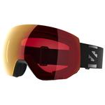 
Salomon Masque Radium Pro Black Sigma Photo Poppy Red  Présentation