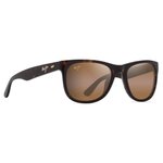 
Maui Jim Lunettes de soleil Kikonia Shiny Dark Havana Hcl Bronze Mineral Superthin  Présentation