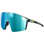 
Julbo Lunettes de soleil Edge Cover Mat Noir Jaune Fluo Spectron Hd 4 Polarized  Présentation