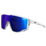 
Julbo Lunettes de soleil Fury Mat Blanc Gris Translucide Reactiv High Contrast 1-3  Présentation