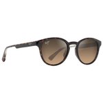 
Maui Jim Lunettes de soleil Hiehie Havane Foncé Brillant Jaune Transparent Hcl Bronze Minéral Superthin  Présentation