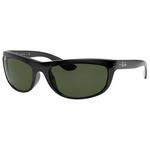 
Ray Ban Lunettes de soleil RB4089 Balorama Polished Black Green G-15 