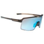
Mundaka Optic Lunettes de soleil Hiru Matte Crystal Grey Smoke Cx Full Blue Revo  Présentation