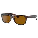 
Ray Ban Lunettes de soleil RB2132 New Wayfarer Classic Polished Light Havana Brown B-15 