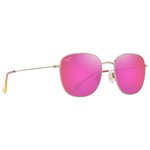 
Maui Jim Lunettes de soleil Olali Asian Fit Doré Clair Brillant Violet Rose Maui Sunrise MauiPure  Présentation