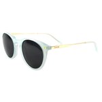 
Binocle Eyewear Lunettes de soleil California Metal Menthe Or Brillant Grey Polarized  Présentation