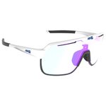 
AZR Lunettes de soleil Victory Rx Blanche Vernie Photochromique Irisé Bleu  Présentation