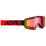 
AZR Masque Evolution Otg Noire Mate Irisé Rouge Multicouche  Présentation