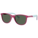 
Ray Ban Lunettes de soleil RJ9077S Disney Sun Kids Lilo & Stitch Polished Fucsia Dark Green  Présentation
