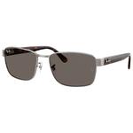 
Ray Ban Lunettes de soleil RB3750 Polished Gunmetal Dark Grey  