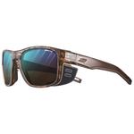 
Julbo Lunettes de soleil Shield M Translucide Brillant Marron Marron Mat Reactiv 2-4 Polarized  Présentation