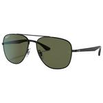 
Ray Ban Lunettes de soleil RB3683 Polished Black Green G-15 Polar 