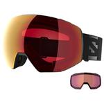 
Salomon Masque Radium Prime Black Sigma Photo Poppy Red + Sigma Light Blue  Présentation