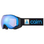 Cairn Masque de Ski Air Vision Otg Evolight Nxt® Mat Black Blue Présentation