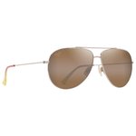 
Maui Jim Lunettes de soleil Hauoli XL Doré Clair Bbrillant Orange Jaune Bronze HCL MauiPure  Présentation