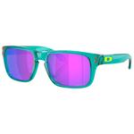 
Oakley Lunettes de soleil Holbrook Xxs Transparent Arctic Surf Prizm Violet  Présentation