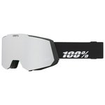 
100% Masque Snowcraft Essential Black Hiper Silver Mirror + Hiper Turquoise Mirror  Présentation