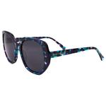 
Binocle Eyewear Lunettes de soleil Capri Shiny Turquoise Purple Gradient Grey Polarized  Présentation