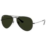 
Ray Ban Lunettes de soleil RB3025 Aviator Polished Gunmetal Green G-15 